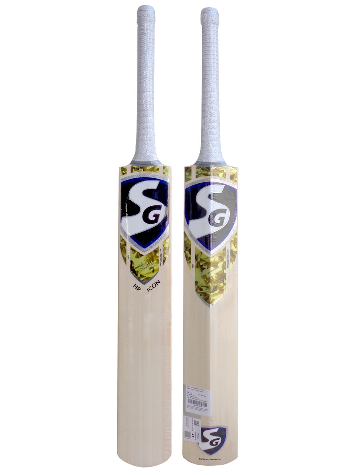 SG - HP Icon English Willow Cricket Bat Size SH